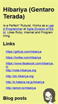 Mobile Screenshot of hibariya.org